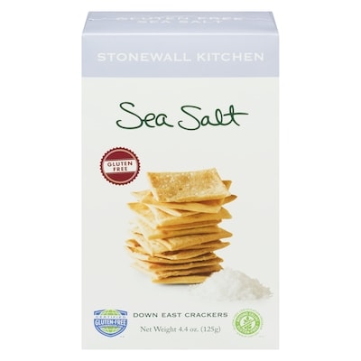 Stonewall Kitchen Gluten-Free Sea Salt Crackers 125 g, $8.79/100g