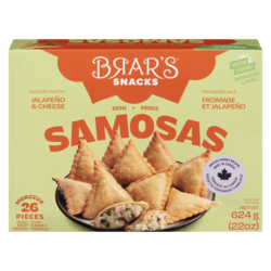 Gajar Halva Brars Samosa Jallpeno Cheese 624 g, 1,12 $/100g