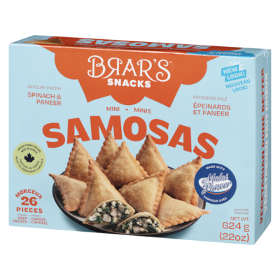 Brars Samosa Spinach Paneer