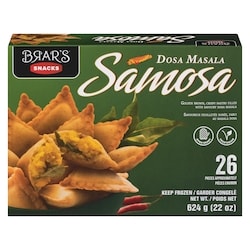Gajar Halva Brars Samosa Masala Dosa 624 g, 0,80 $/100g