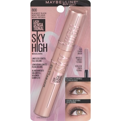 Maybelline Lash Sensational Sky High Mascara, Blackest Black 7.2 ml, $208.19/100ml