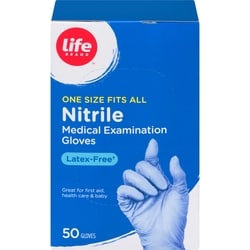 Nitrile Medical Exam Gloves 50ct