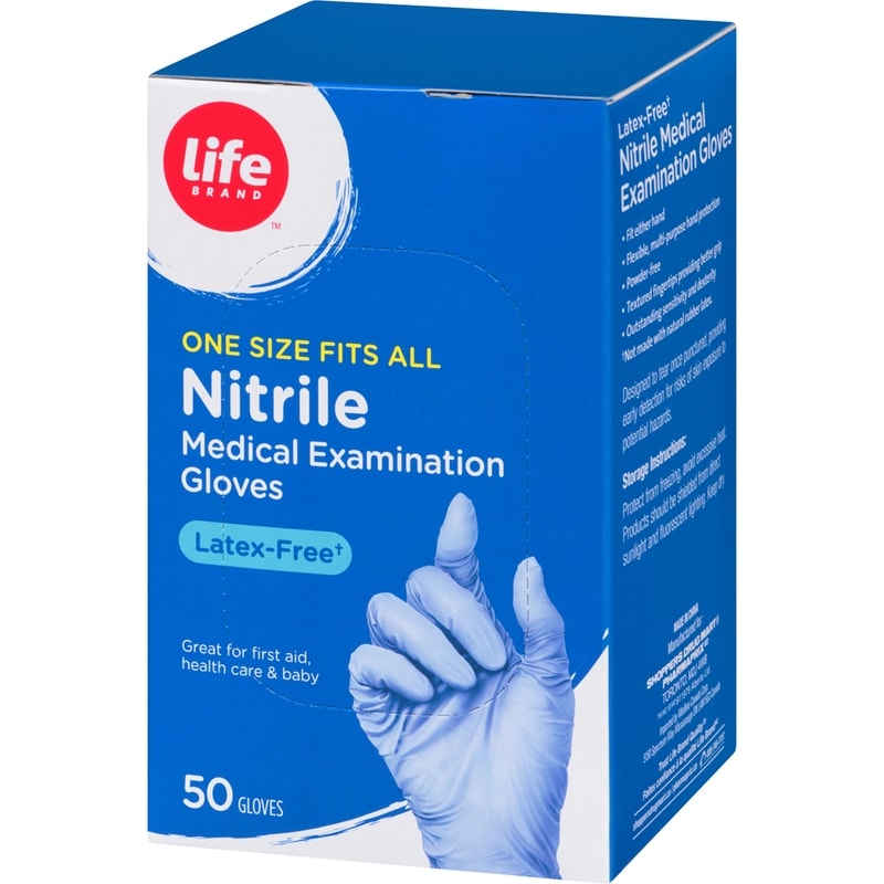 Nitrile Medical Exam Gloves 50ct