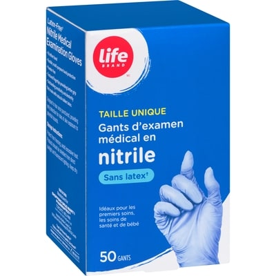 LB GANT D'EXAMEN NITRILE BLEU