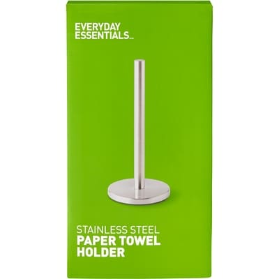 Everyday Essentials Paper Towel Holder Stainless Steel 1 ea, $11.00/1ea