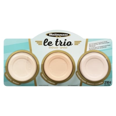 Malimousse Trio Mousse 210 g, $2.62/100g