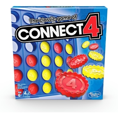 Jeu Hasbro Connect 4, le jeu de stratégie classique, jeu de plateau pour enfants, jeu de société pour 2 joueurs, 4 en ligne, cadeaux pour enfants 1 ea, 20,00 $/1ch