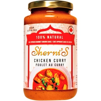 Sherni’s POULET AU CURRY 500 ml, 1,50 $/100ml