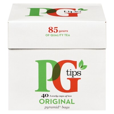 PG Tips Original Black Tea Bags 116 g, $5.16/100g