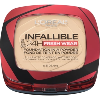 L'Oreal Paris Infallible 24H Fresh Wear In a Powder Foundation, Waterproof Matte Finish 9 g, $244.33/100g