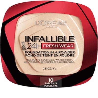 L'Oreal Paris Infallible 24H Fresh Wear In a Powder Foundation, Waterproof Matte Finish 9 g, $255.44/100g