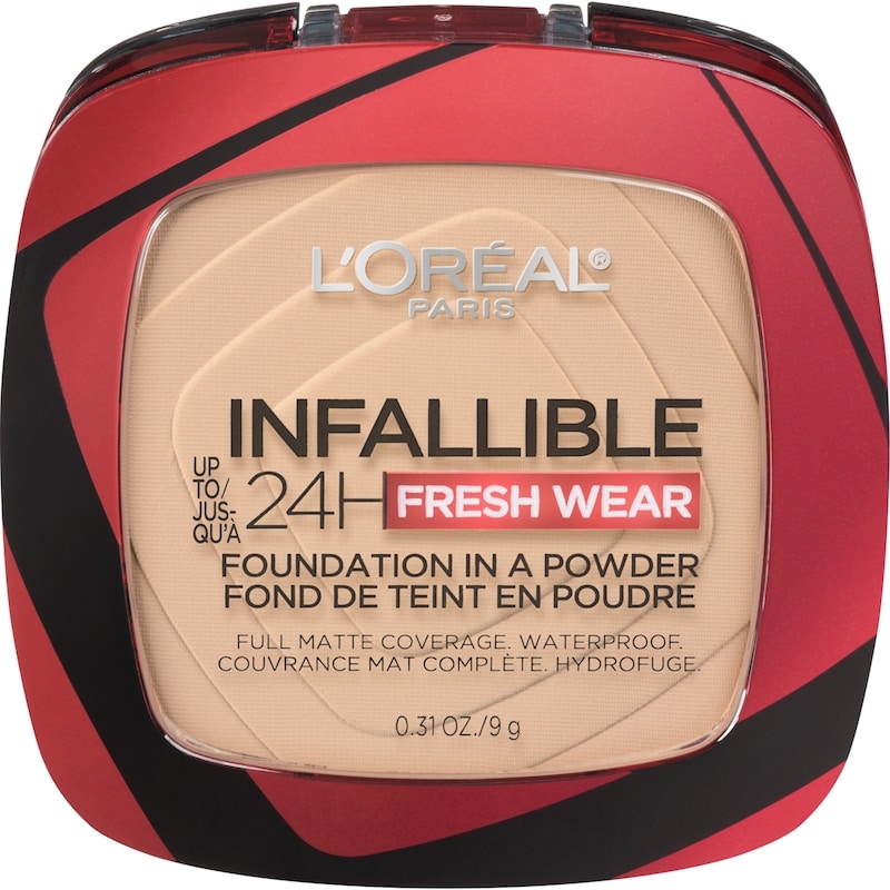 Infallible 24H Fresh Wear In a Powder Foundation, Waterproof Matte Finish