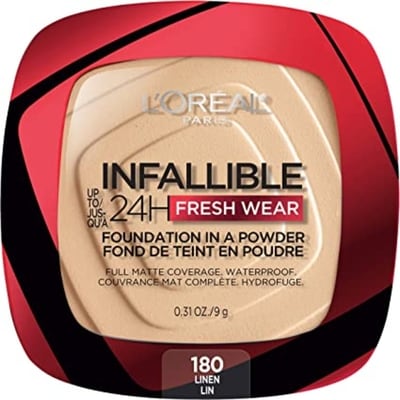 L'Oreal Paris Infallible 180 Linen Foundation In A Powder 9 g, $255.44/100g