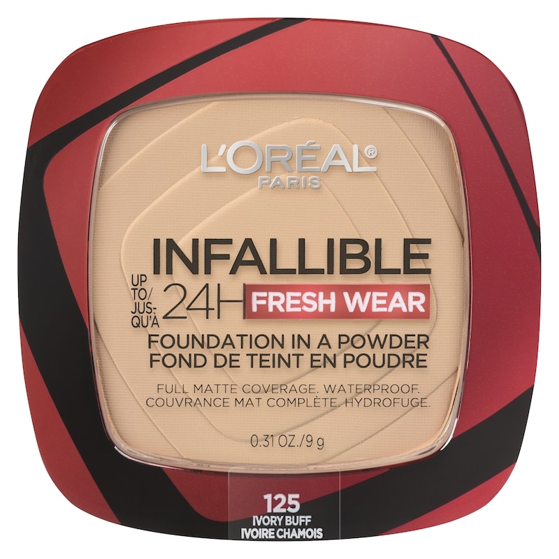 Infallible 125 Ivory Buff Foundation In A Powder