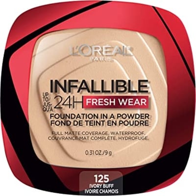 L’Oréal 125 Ivoire Chamois Fond De Teint En Poudre 9 g, 255,44 $/100g