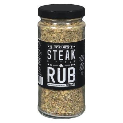 Kozlik's Steak Rub 150 g, $4.66/100g