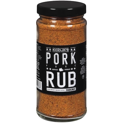 Kozlik's Pork Rub 150 g, $4.66/100g