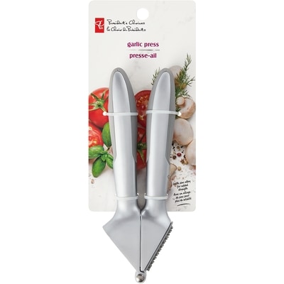 President's Choice Zinc Alloy/Ss Garlic Press 1 ea, $17.00/1ea