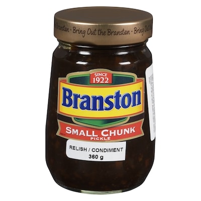 Branston Small Chunk Pickle Relish 360 g, $1.80/100g
