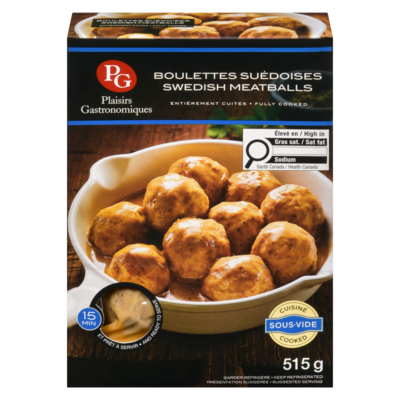 Plaisirs Gastronomiques Boulettes Suédoises 500 g, 3,00 $/100g