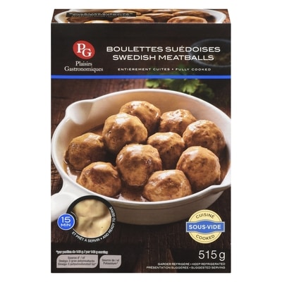 Plaisirs Gastronomiques Boulettes Suédoises 500 g, 2,60 $/100g
