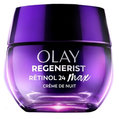 Olay Crème hydratante de nuit Rétinol 24 Max avec tripep de collagène, sans parfum 40 ml, 108,73 $/100ml