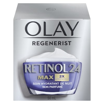 Olay Hydratant de nuit pour le visage Regenerist Retinol 24 MAX 40 ml, 112,50 $/100ml