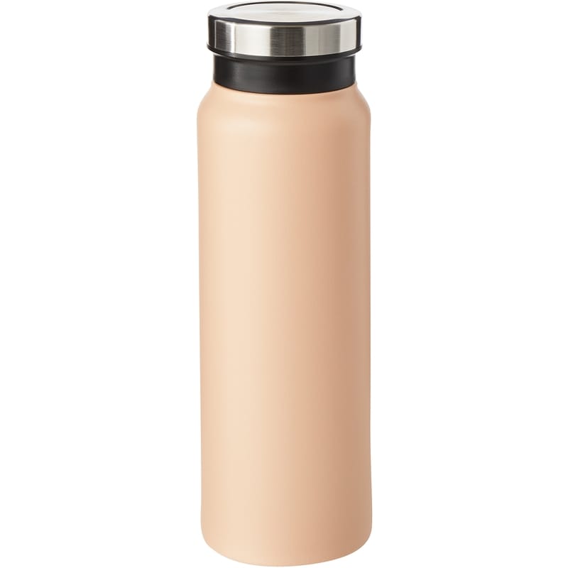 President's Choice Wide Mouth Stainless Steel Water Bottle, 720mL - Peach
