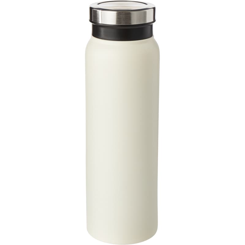 President's Choice Wide Mouth Stainless Steel Water Bottle, 720mL - Cream