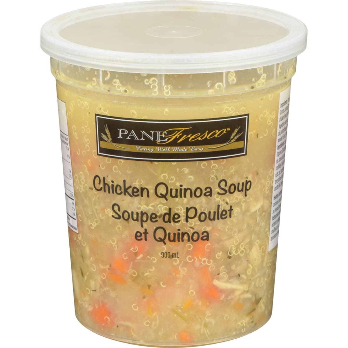 Pane Fresco Chicken Quinoa Soup 900 ml, $1.11/100ml