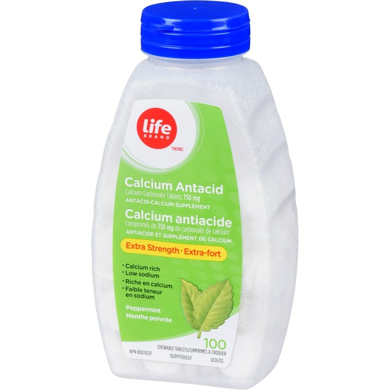 Extra Strength Calcium Antacid Peppermint