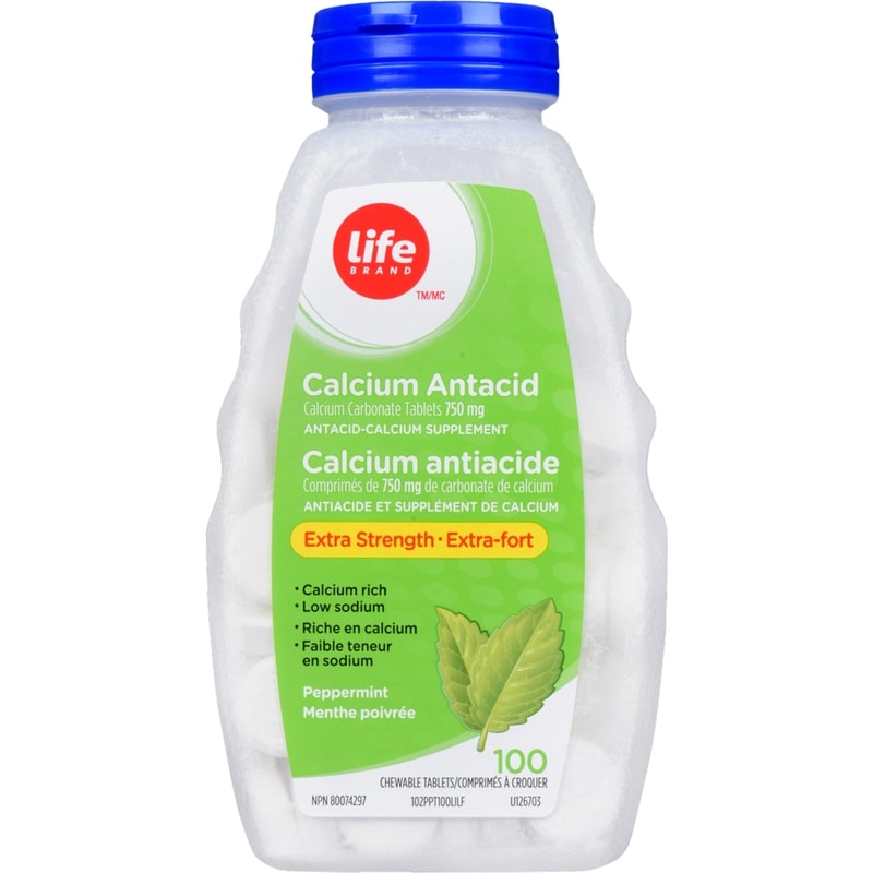 Extra Strength Calcium Antacid Peppermint