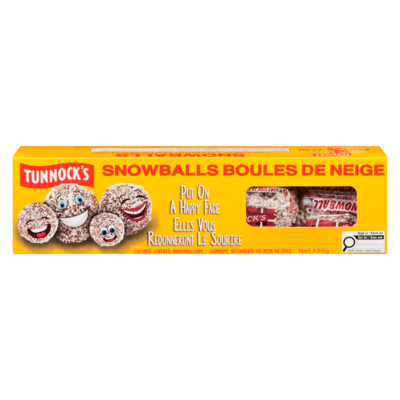 Tunnock's Snowballs Coconut Covered Marshmallows 120 g, $3.33/100g