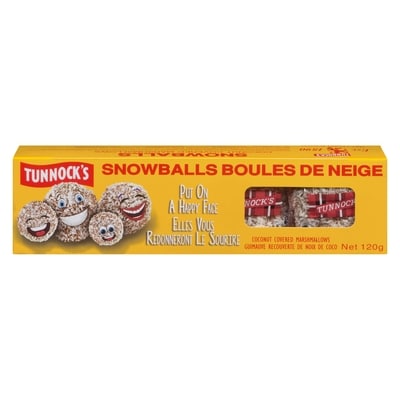 Tunnock's Snowballs Coconut Covered Marshmallows 120 g, $3.33/100g