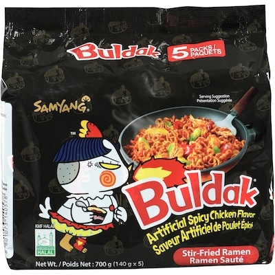 null Stir-Fried Noodle 5x140.0 g, 1,28 $/100g