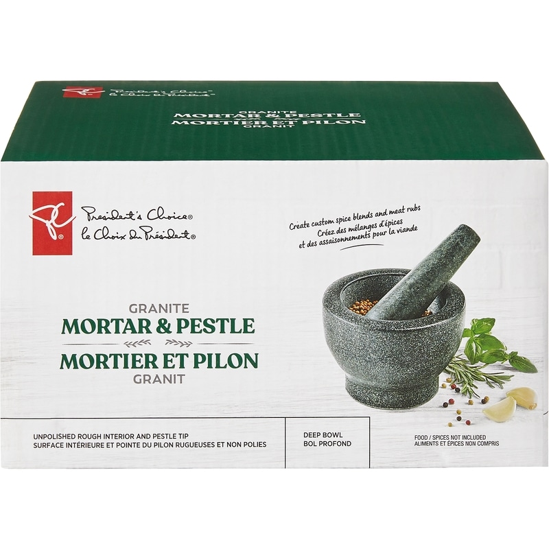 Granite Mortar & Pestle 