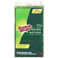 Scotch-Brite Heavy Duty Sponge 9 ea, $1.33/1ea