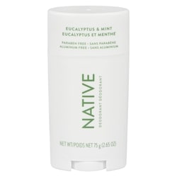 Native Desodorisant sans aluminium, eucalyptus et menthe  75 g, 25 320,00 $/100g