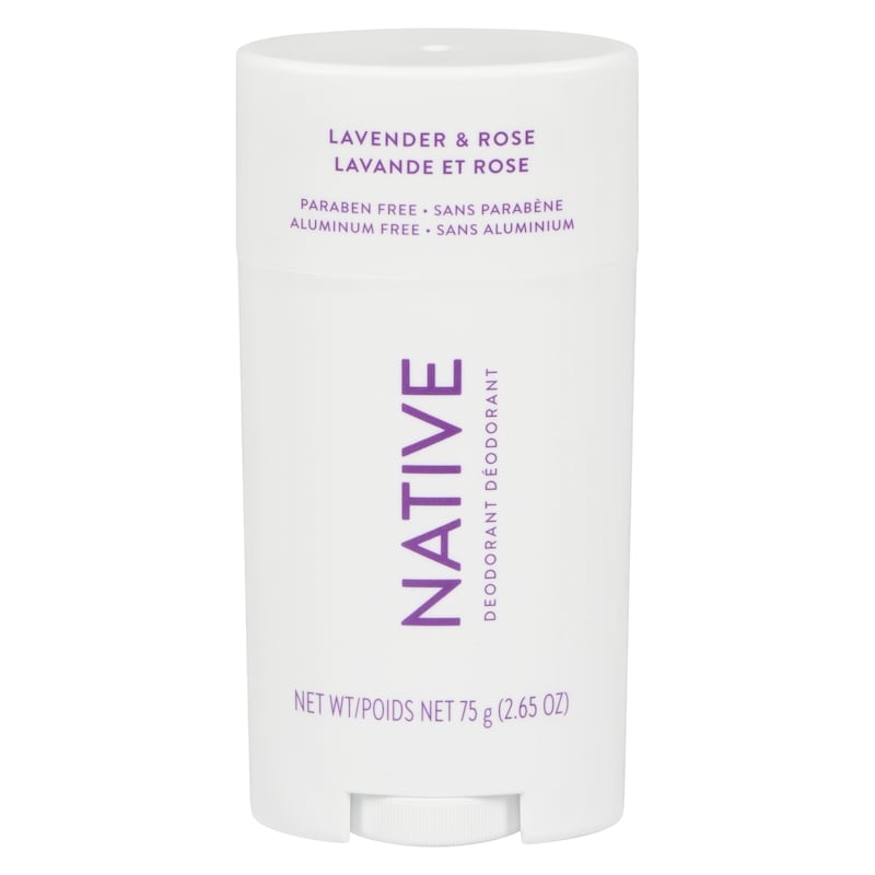 Natural Deodorant, Lavender and Rose, Aluminum Free