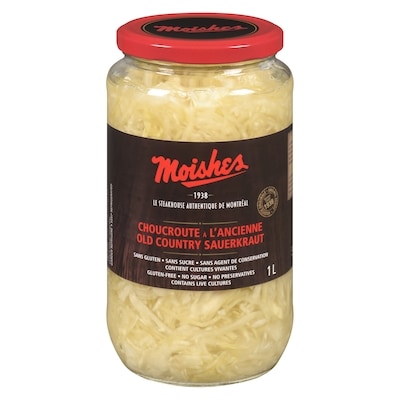 Moishes Choucroute À L'Ancienne  1 l, 0,80 $/100ml