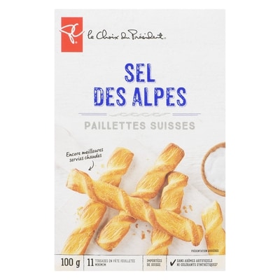 Paillettes suisses, sel des Alpes