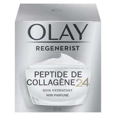 Olay Hydratant pour le visage Regenerist avec peptide de collagène 24, non parfumée 48 g, 78,31 $/100g