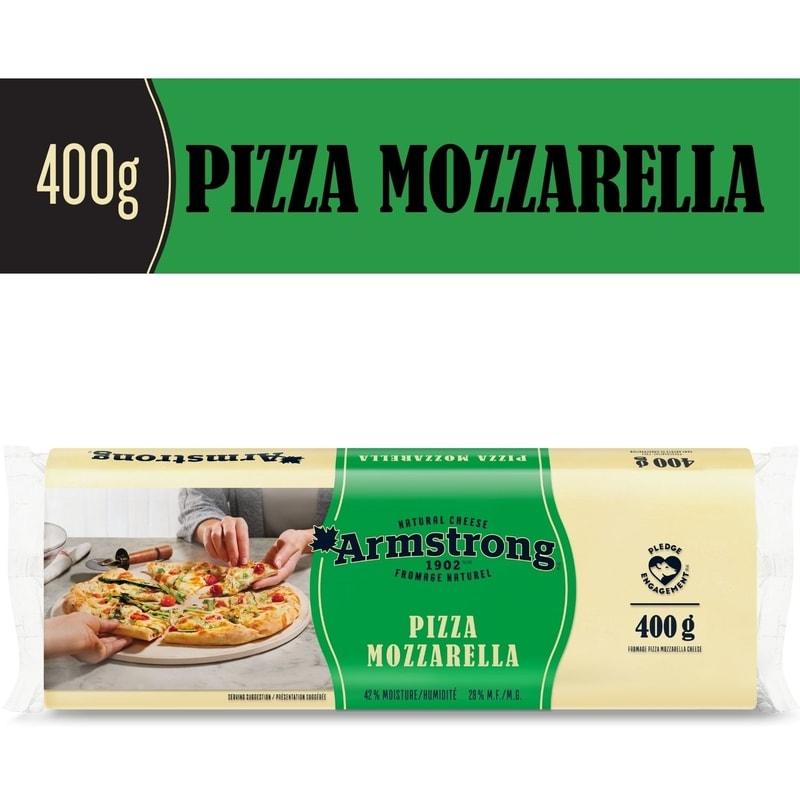 Armstrong Pizza Mozzarella Cheese - 400 g | No Frills Online