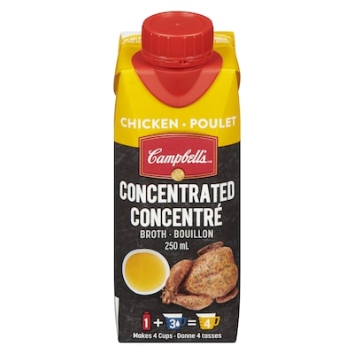 Campbell's Concentrated Chicken Broth 250 ml, $0.80/100ml
