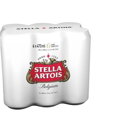 Stella Beer (ID required at pick-up) 6x473.0 ml, $0.70/100ml