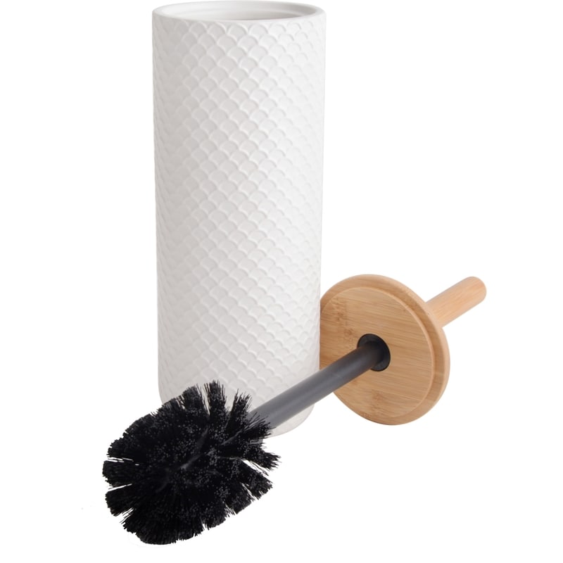 Scallop Toilet Brush Holder
