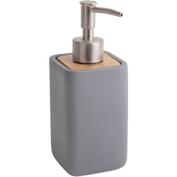 Bamboo Soap Dispenser, Grey