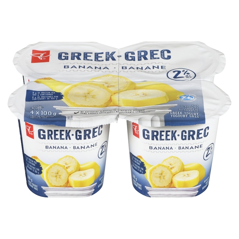 Banana 2% M.F. Greek Yogurt