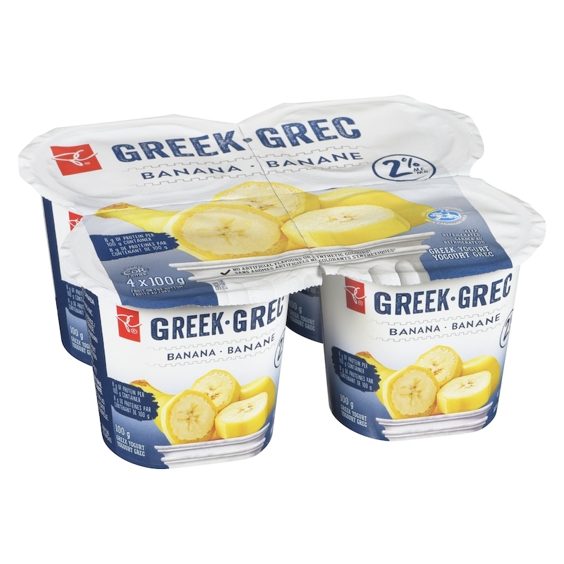 Banana 2% M.F. Greek Yogurt
