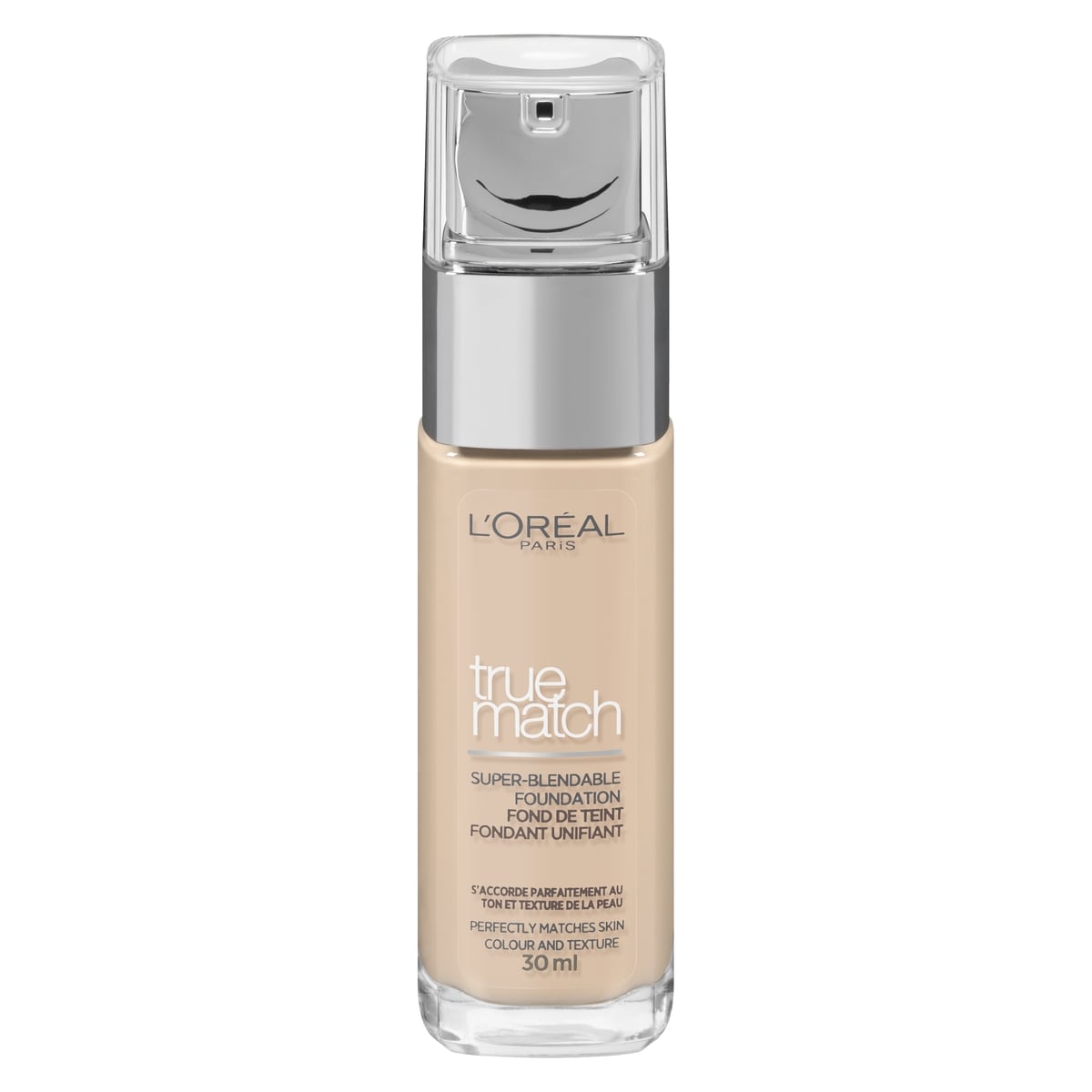 L'Oreal Paris Super-Blendable Foundation 1.N Ivory 30 ml, $68.30/100ml